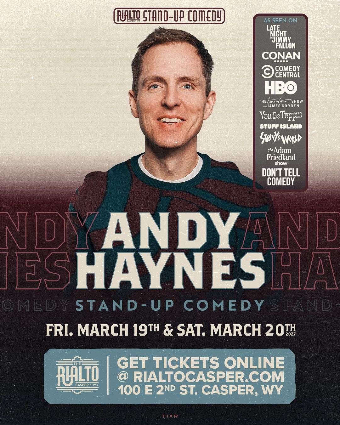 Andy Haynes - Stand Up Comedy (Night 1)