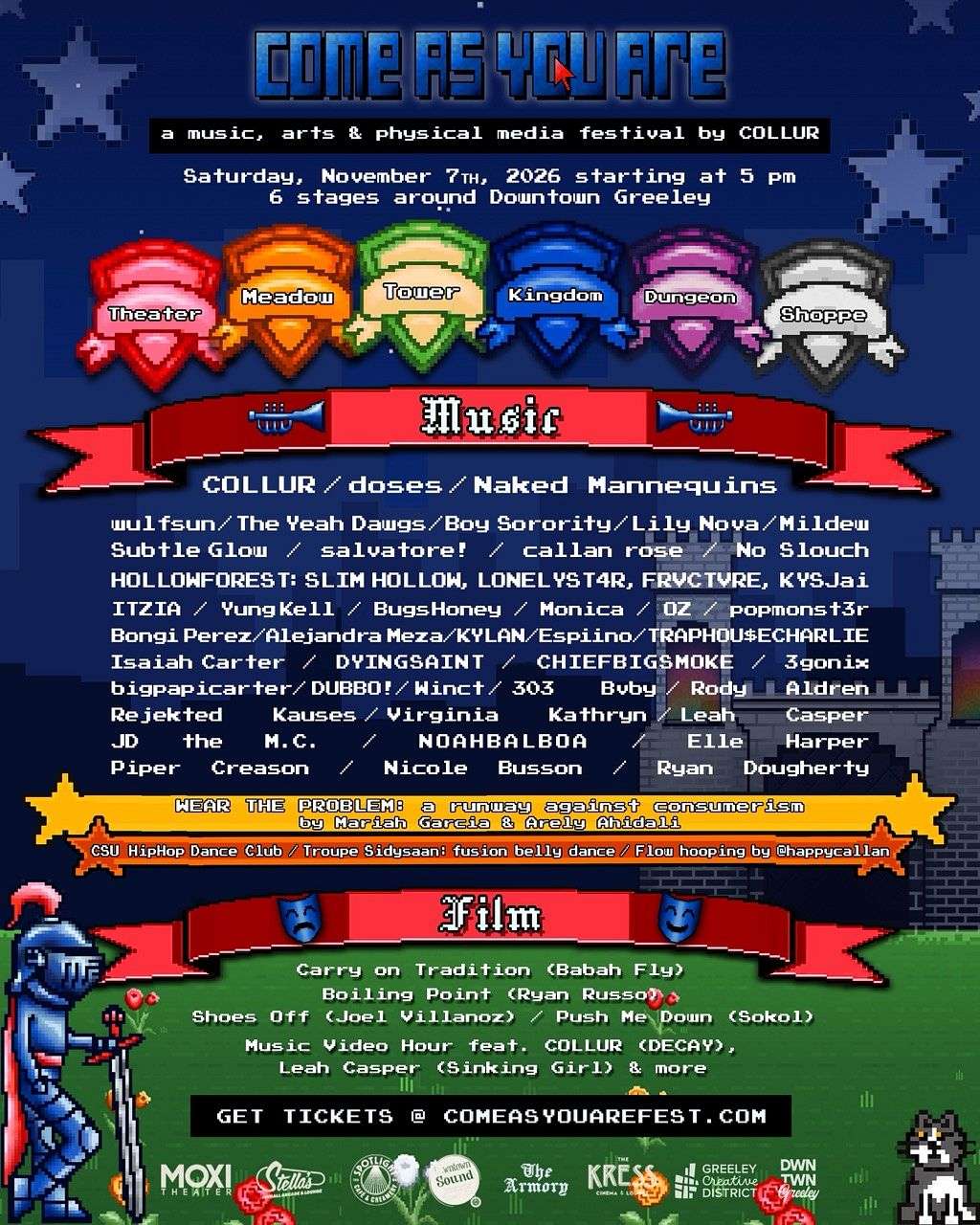 COME AS YOU ARE FEST