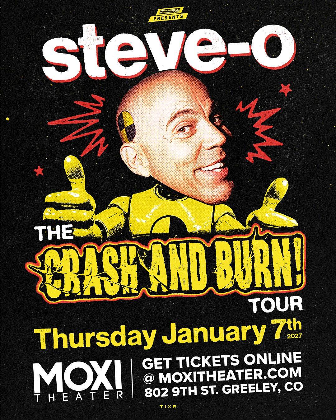 Steve-O's Crash and Burn Tour (Late Show)