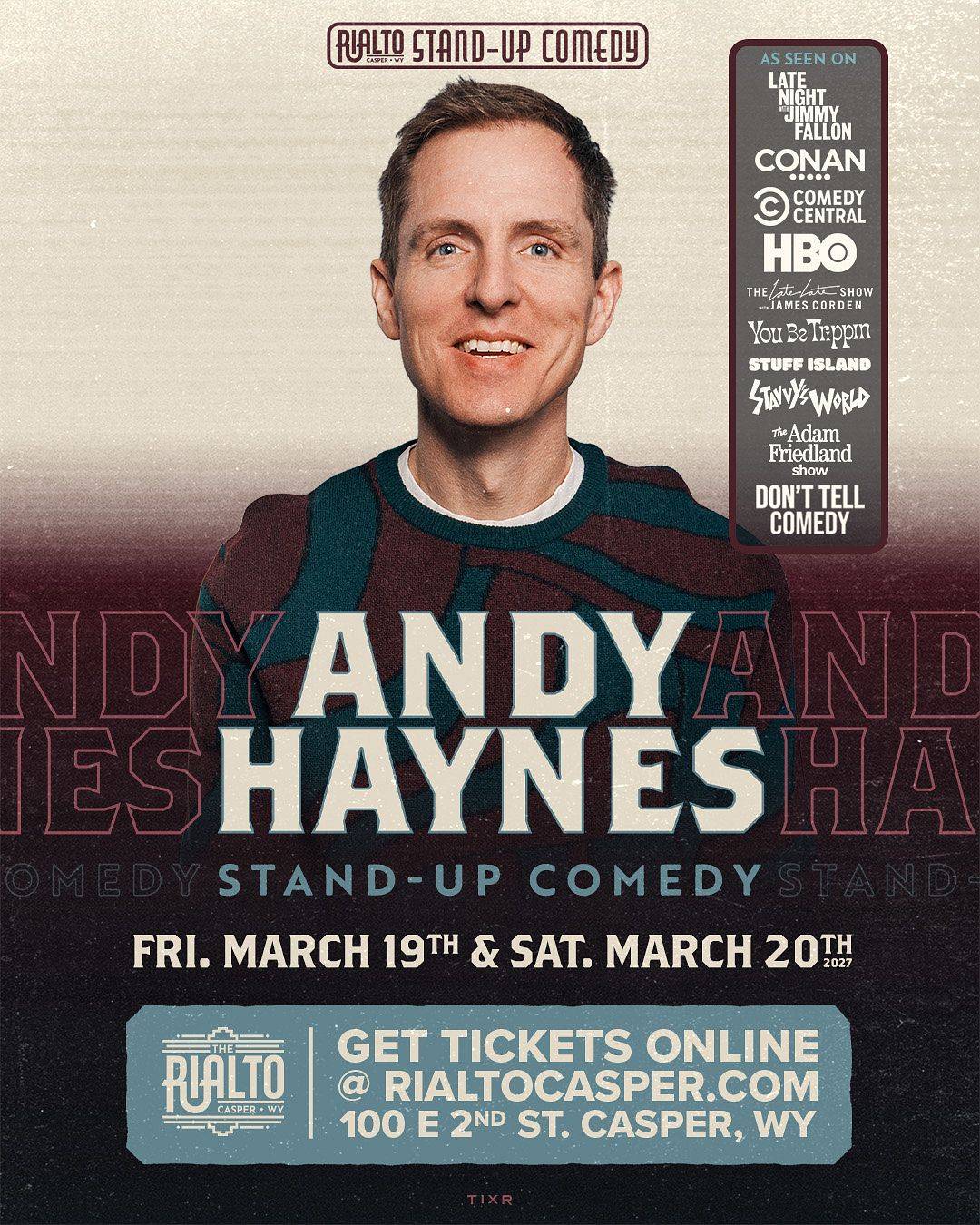 Andy Haynes - Stand Up Comedy (Night 1)