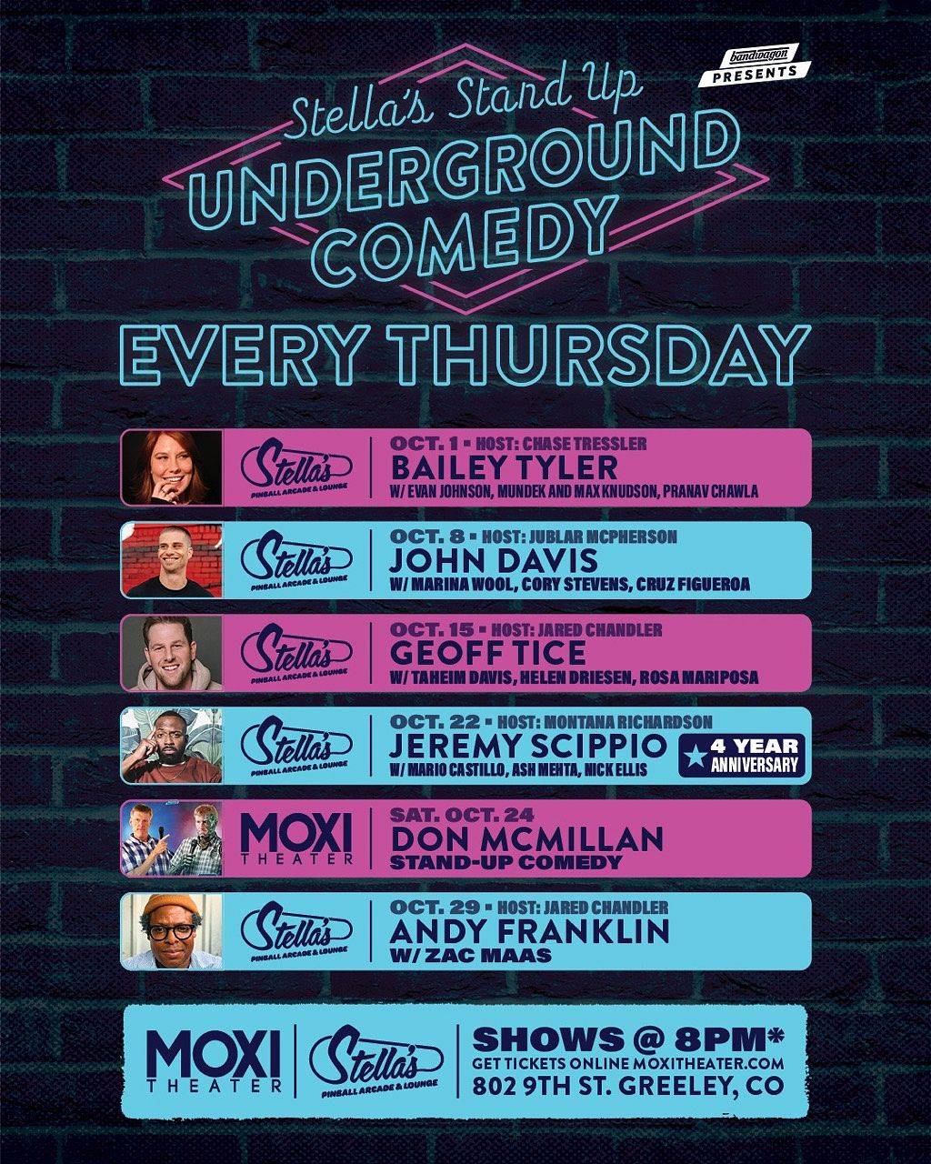 Stella's Underground Comedy (4 Year Anniversary): Jeremy Scippio