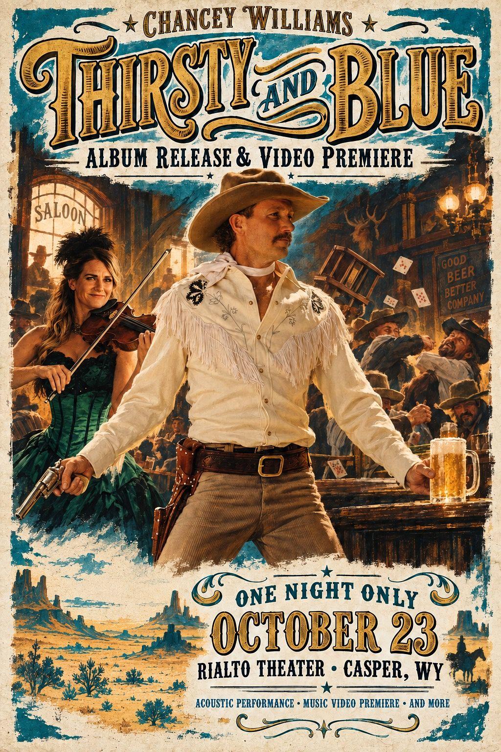 Chancey Williams official poster