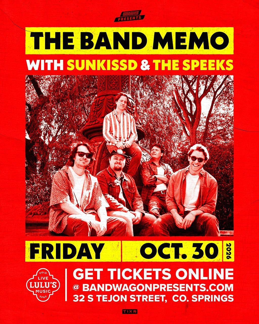 The Band Memo official poster