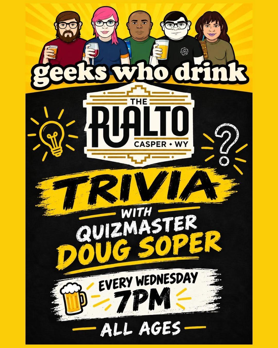 Geeks Who Drink Trivia official poster