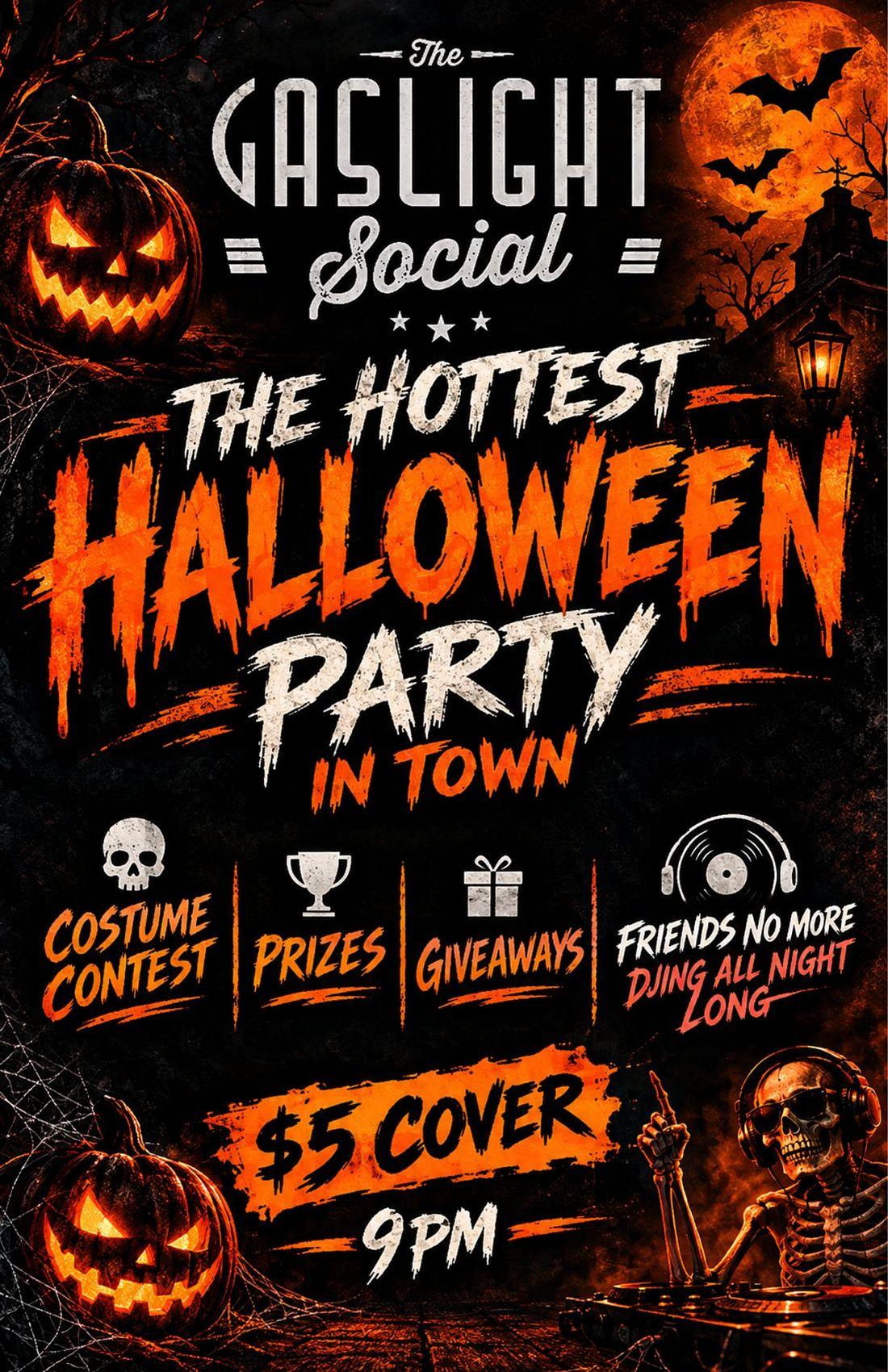 Halloween Party // Friends No More official poster