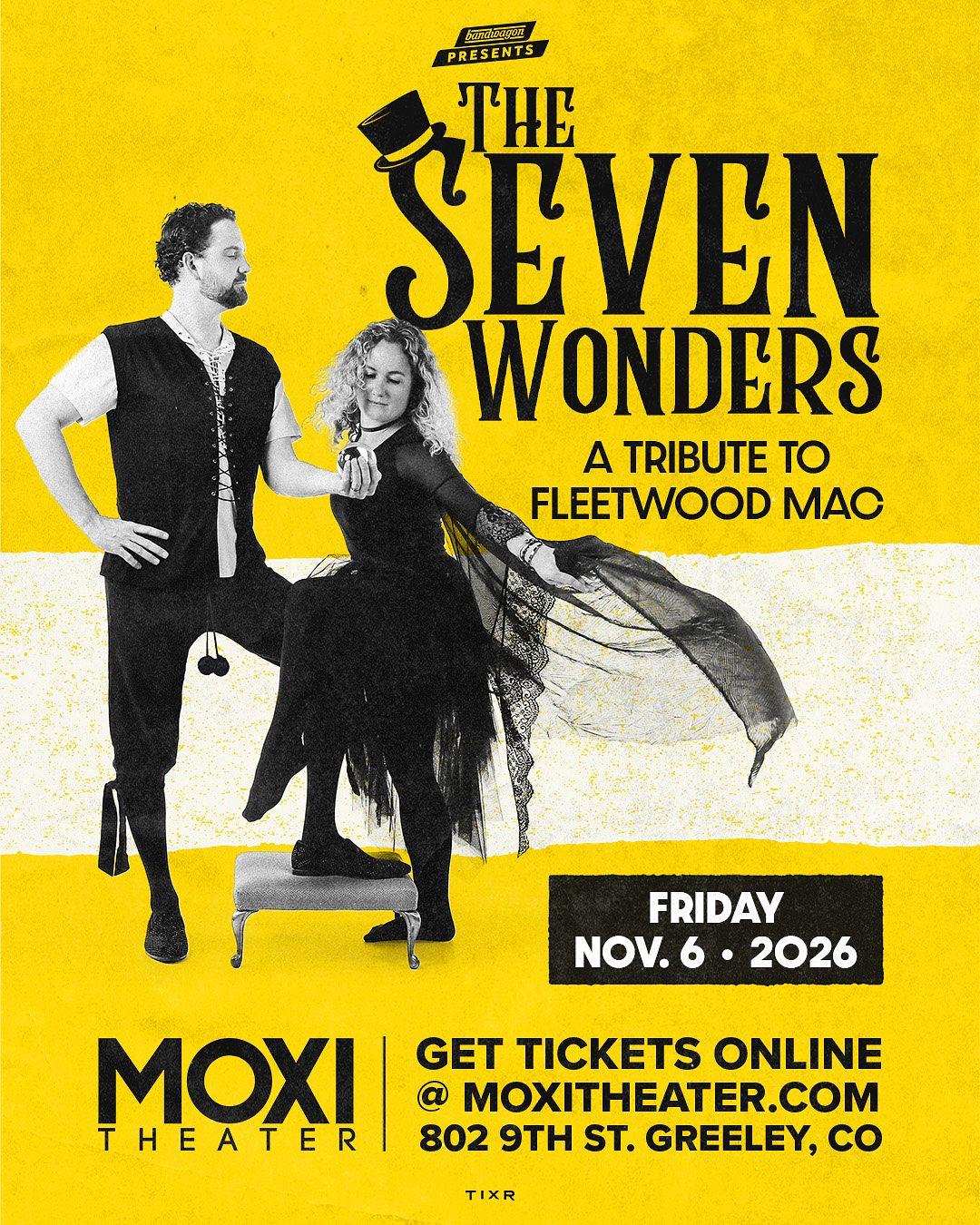The Seven Wonders - A Tribute to Fleetwood Mac official poster