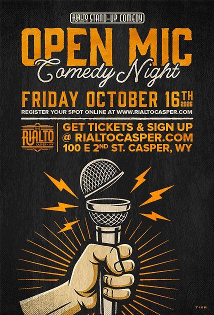 Comedy Open Mic Night w/ Devin Fulton, Art Delgado official poster