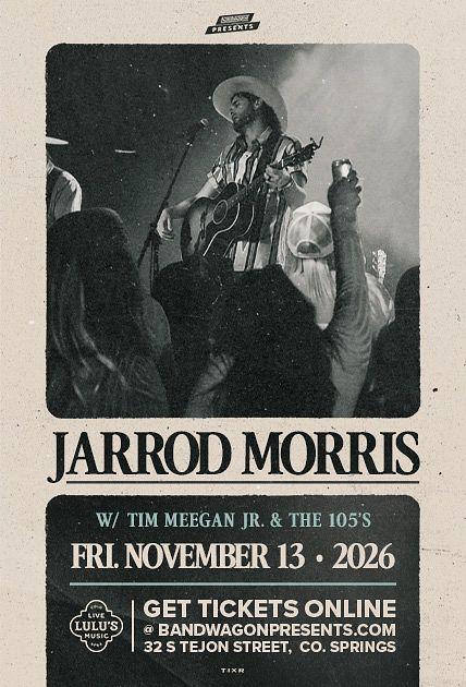 Jarrod Morris official poster