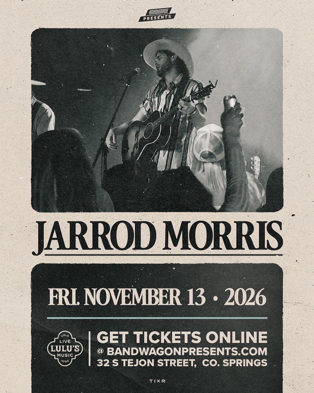 Jarrod Morris official poster